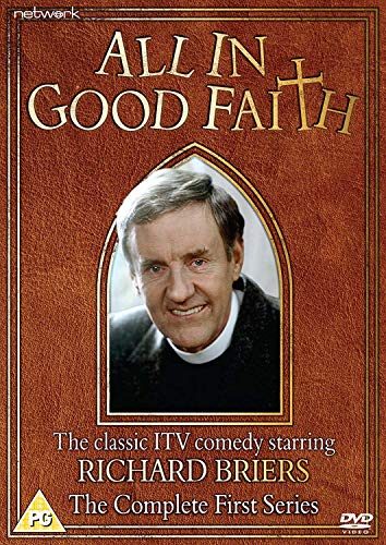 DVD cover for "All In Good Faith" featuring actor Richard Briers.