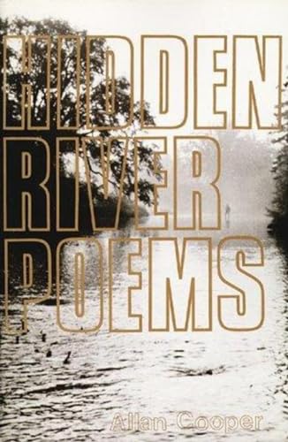Book cover: "Hidden River Poems" with a misty river scene.