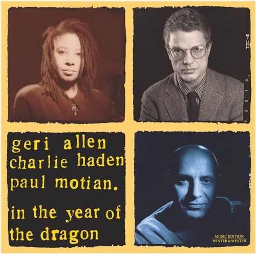 Album cover featuring portraits of Geri Allen, Charlie Haden, and Paul Motian.