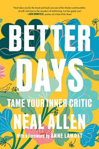 Book cover: "Better Days" with floral design and white title text.
