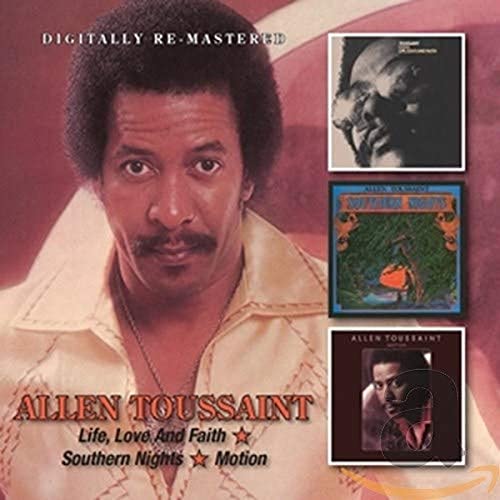 Allen Toussaint CD cover with portrait and album art images.