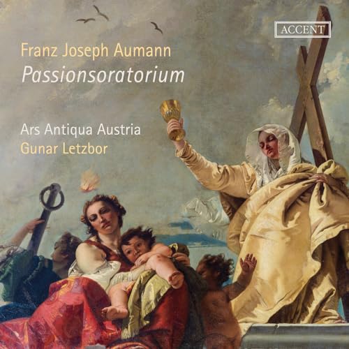 CD cover depicting a religious scene with figures and a chalice.