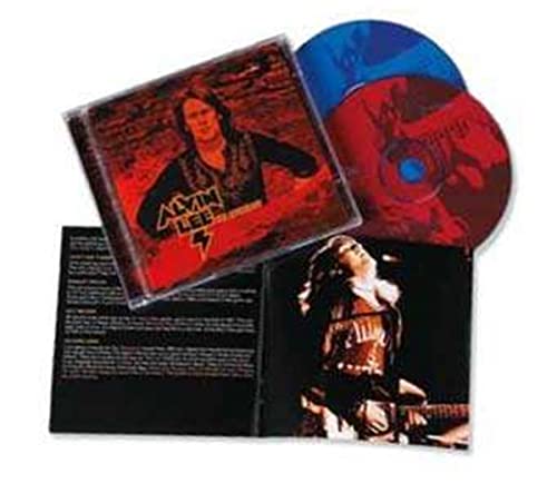 Alvin Lee CD case with booklet and two discs, red and blue.