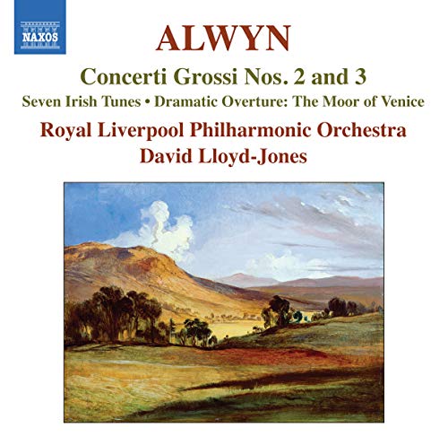CD cover for Alwyn’s “Moor of Venice” featuring a landscape painting.