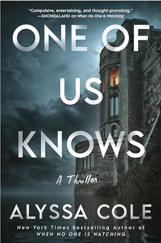 Book cover showing a dark stone castle by the water under a stormy sky.