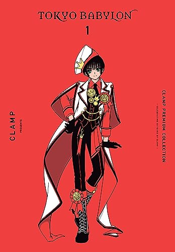Red cover featuring a full-body illustration of a young man in ornate military attire.