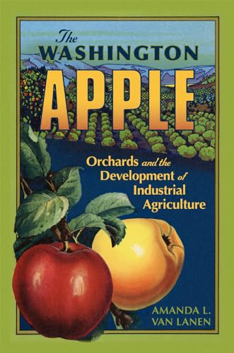 Book cover: "The Washington Apple" with apples and orchard imagery.