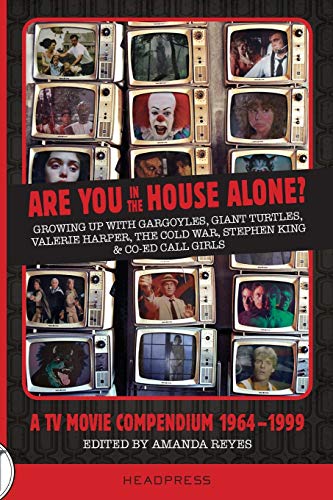 Book cover featuring multiple vintage televisions displaying scenes from horror and thriller films.