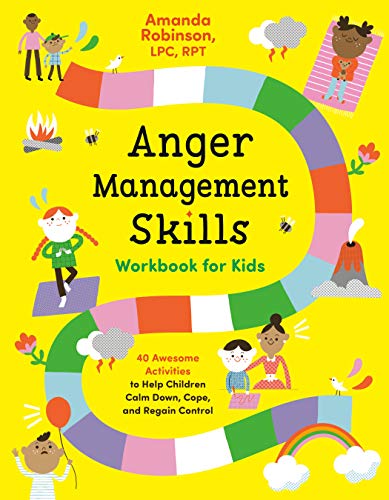 Book cover with a yellow background, colorful path, and illustrations of diverse children.