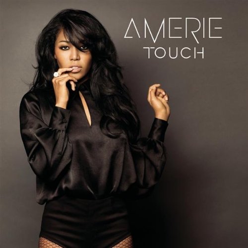 Amerie album cover, "Touch", featuring a portrait of the artist in black clothing.