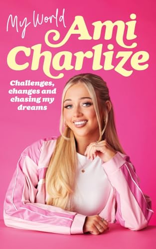 Book cover featuring Ami Charlize against a bright pink background with white text.