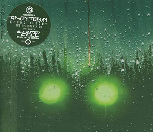 CD cover for Amon Tobin’s “Chaos Theory” soundtrack, green and black.