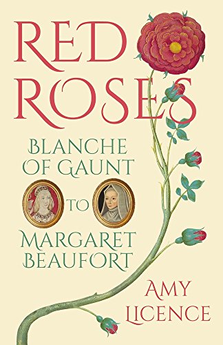 Book cover: red roses, portraits of women, and title “Red Roses.”