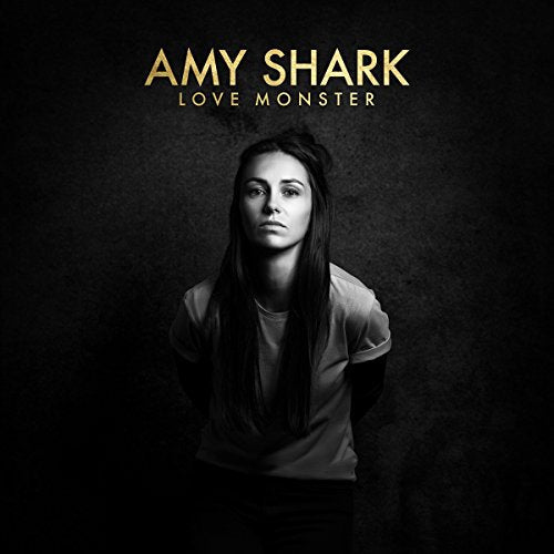 Black and white album cover featuring Amy Shark’s portrait.
