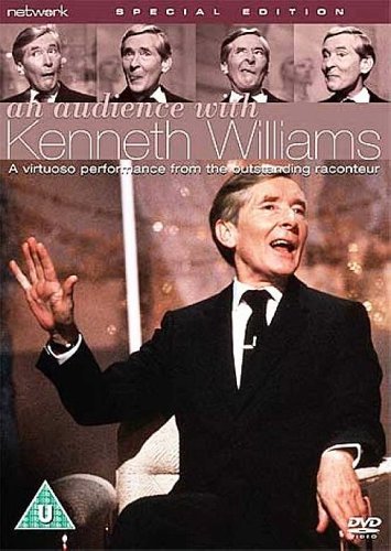 DVD cover featuring comedian Kenneth Williams in multiple poses.