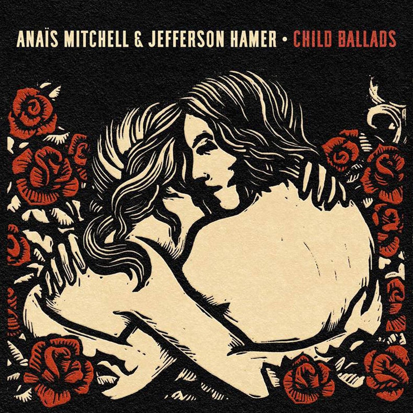 CD case featuring Anais Mitchell and Jefferson Ham, folk album artwork.