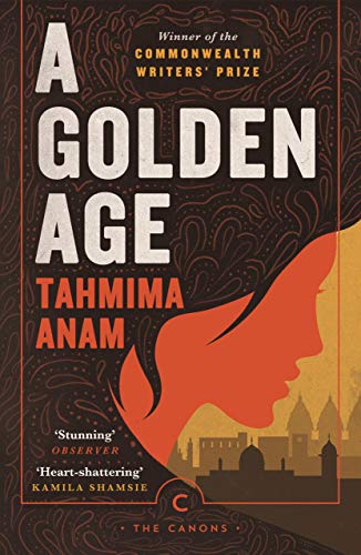 Book cover with a red silhouette of a woman against a dark, ornate background.
