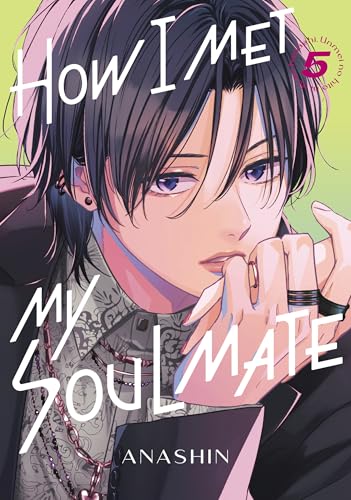 Manga cover featuring a close-up of a young man with dark hair.