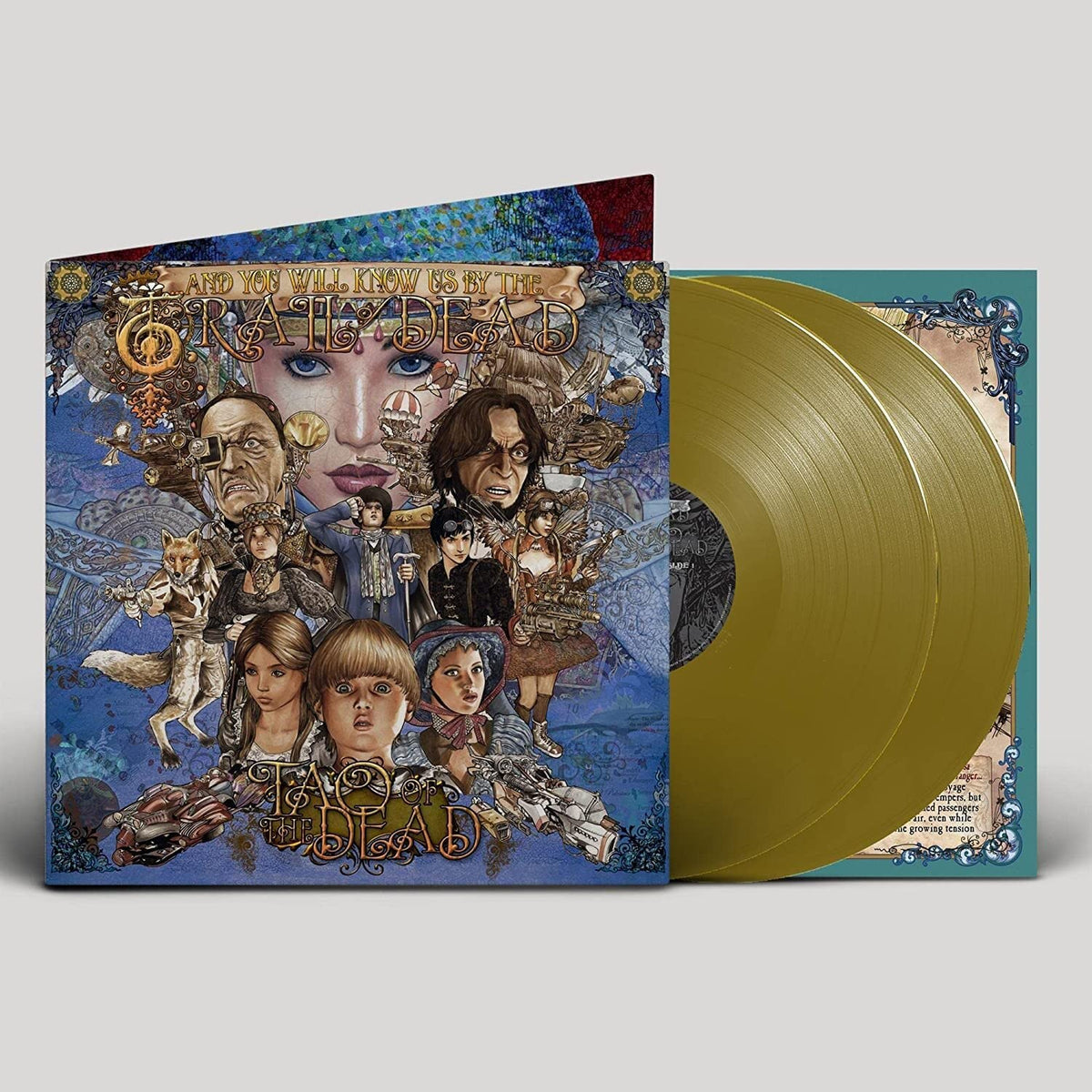 Grateful Dead “Tao Of The Dead” vinyl record with colorful cover art.