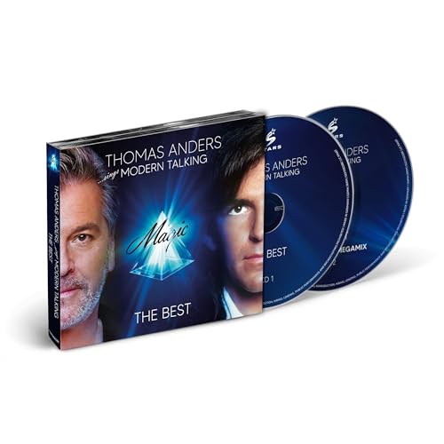 CD case and two discs featuring Thomas Anders of Modern Talking.