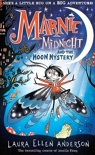 Book cover featuring Marnie Midnight, a bug-like girl with large wings.