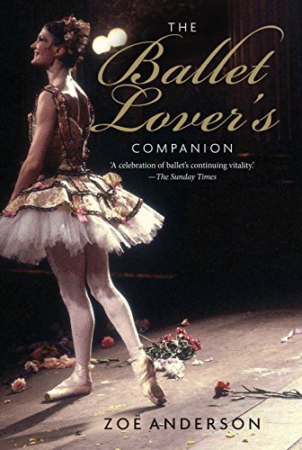 Book cover featuring a ballerina in a pink tutu, titled "The Ballet Lover's Companion".