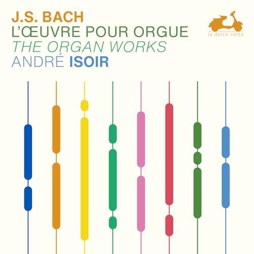 CD cover for J.S. Bach’s organ works performed by André Isoir.