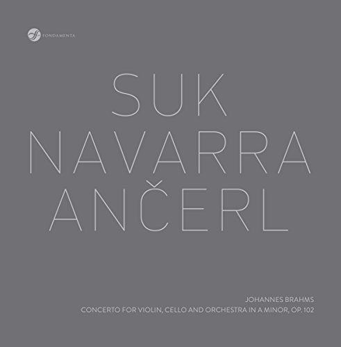 Dark gray album cover with the names "Suk," "Navarra," and "Ančerl" in light text.