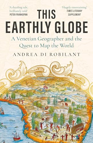 Book cover: “This Earthly Globe” with illustrated map and ornate gold design.