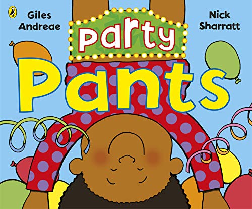Book cover: illustrated pants with a smiling child's head peeking through.