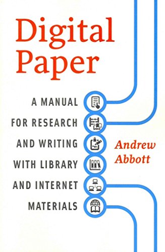 Book cover for "Digital Paper" about research and writing.