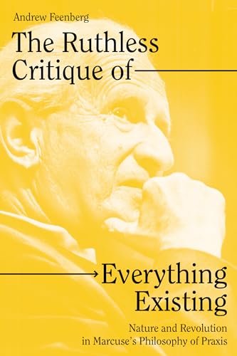 Book cover featuring a portrait of Herbert Marcuse with bold yellow text.