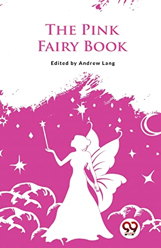 Book cover: "The Pink Fairy Book" with a white fairy silhouette.