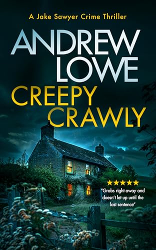 Book cover: a stone cottage at night with dramatic, stormy skies.