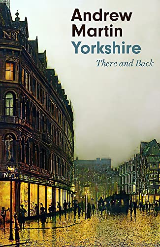 Book cover with a street scene of historic buildings in Yorkshire.