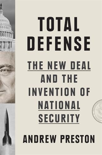 Book cover: “Total Defense” with images of the Capitol, a missile, and a man.