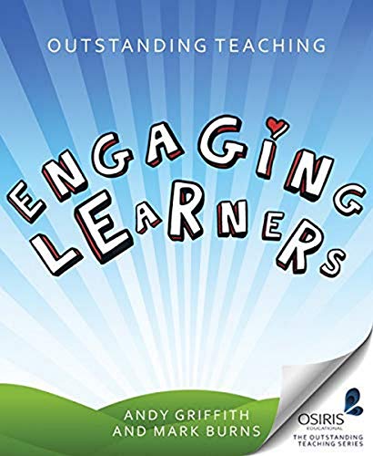 Book cover with title "Engaging Learners" in colorful, playful lettering.