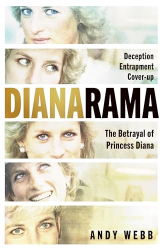 Book cover featuring repeated portraits of Princess Diana, titled "Dianarama.