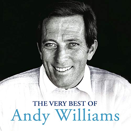 Black and white portrait of Andy Williams with album title text.