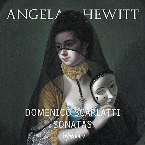 Album cover featuring a woman in a black veil holding a white mask.