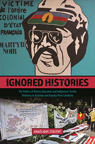 Book cover with portrait, protest imagery, and title “Ignored Histories.”