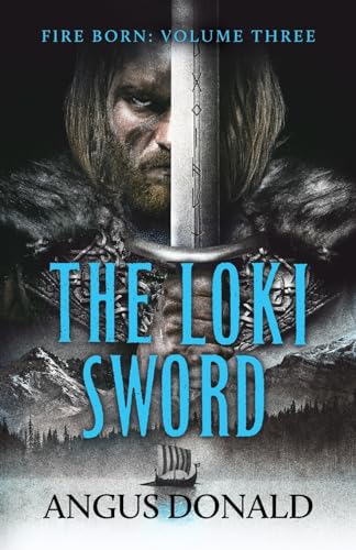 Book cover featuring a bearded man holding a sword, snowy mountains backdrop.