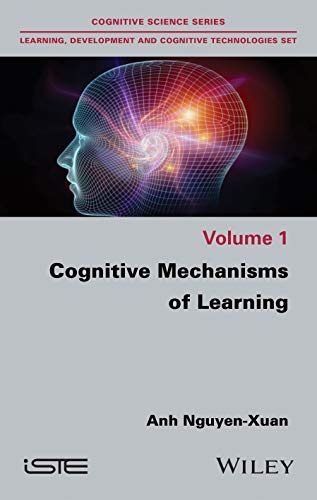 Book cover: human head with glowing brain, title “Cognitive Mechanisms of Learning”.