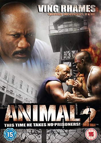 DVD cover for "Animal 2" featuring Ving Rhames in a prison setting.