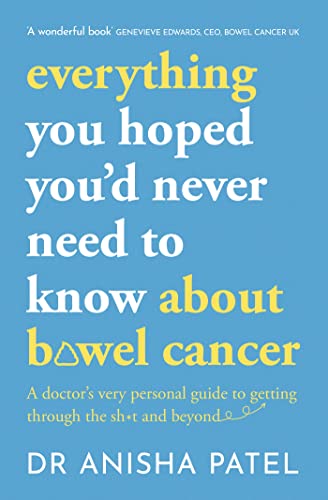Book cover with blue background and white and yellow text by Dr. Anisha Patel.