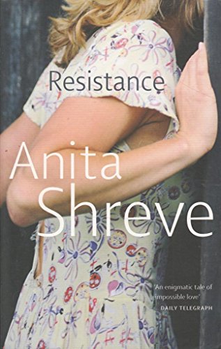 Book cover for "Resistance" by Anita Shreve, featuring a woman’s back.
