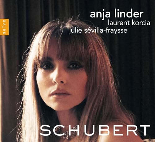 CD cover featuring portrait of Anja Linder, a classical singer.