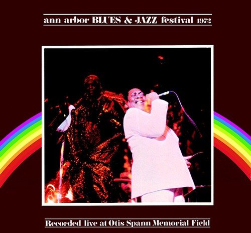 CD cover for Ann Arbor Blues & Jazz Festival 1972, live performance.