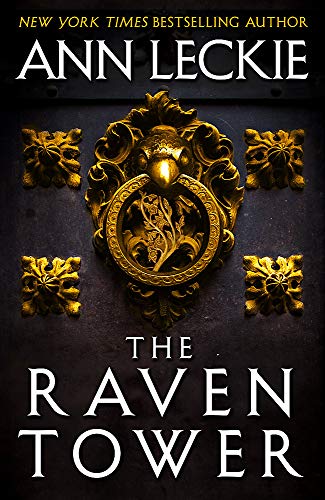 Dark book cover featuring a golden raven design on a black door.