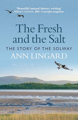 Book cover with landscape, birds, and title “The Fresh and the Salt.”